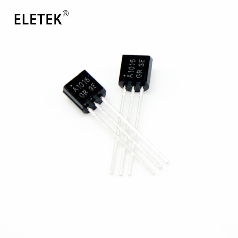 100pcs A1015 TO-92 Transistor PNP Transistors 50V 150MA New and Original IC Chip