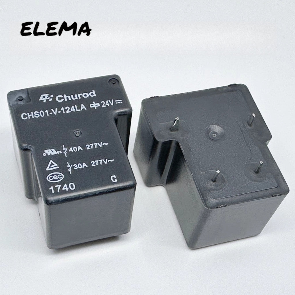 New Relay CHS01-S/V-112LA/124LA 12VDC 24VDC 30A 40A 4/5Pin Relay T90 Original