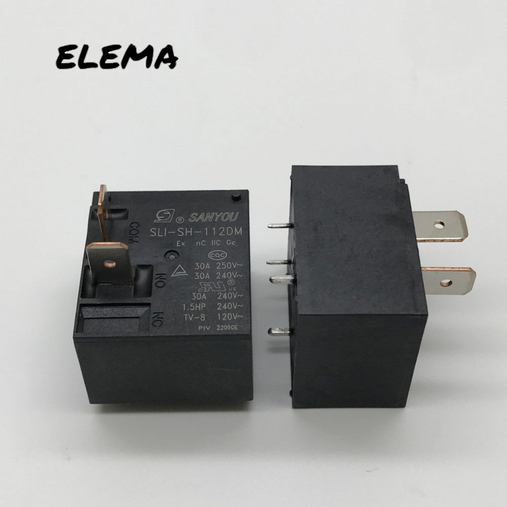 SANYOU Relay SLI-SH-112DM SLI-S-112DMK 4Pin 12V30A Relay Original For water heater