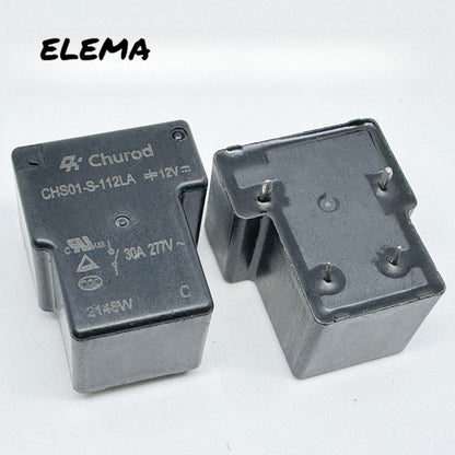 New Relay CHS01-S/V-112LA/124LA 12VDC 24VDC 30A 40A 4/5Pin Relay T90 Original