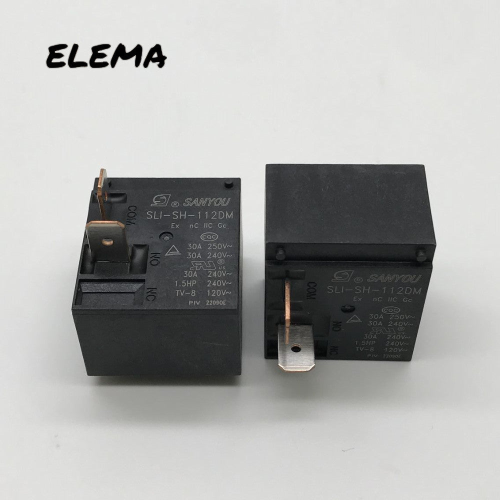 SANYOU Relay SLI-SH-112DM SLI-S-112DMK 4Pin 12V30A Relay Original For water heater