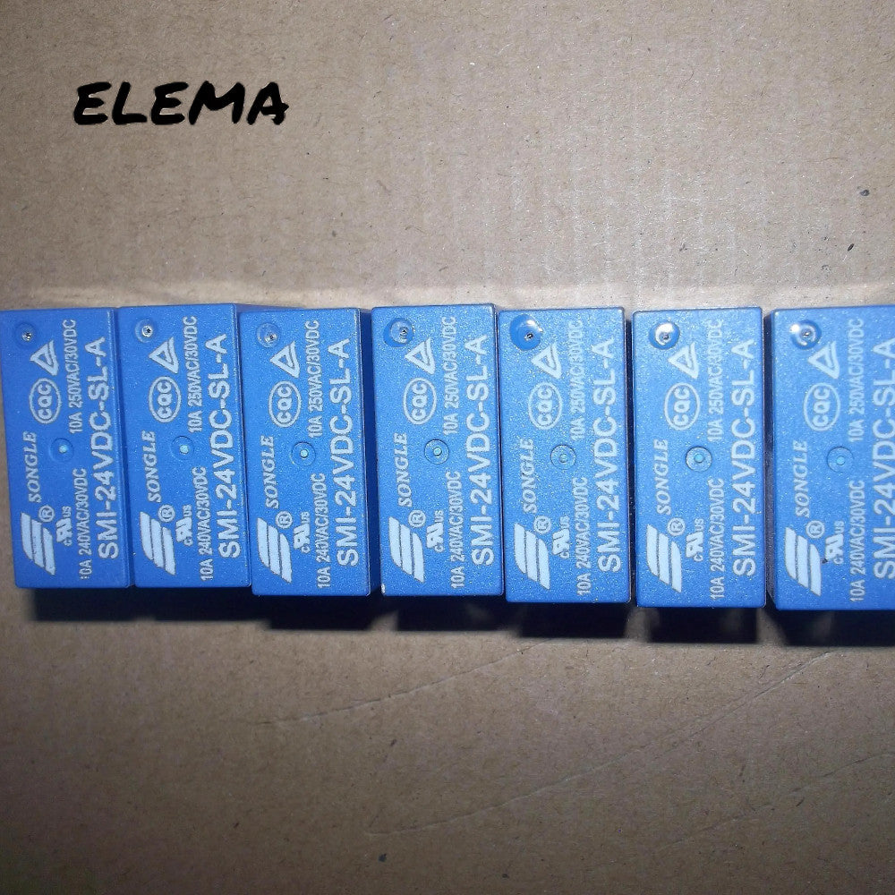 SONGLE Relay SMI-24VDC-SL-A 24V 4Pin Relay Original