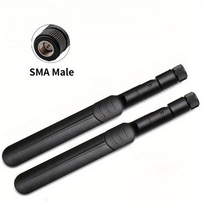 2pcs 8dBi Dual Band WIFI Antenna 2.4G 5G 5.8G SMA Male/Female Universal Antenna Amplifier WLAN Router Singal Booster