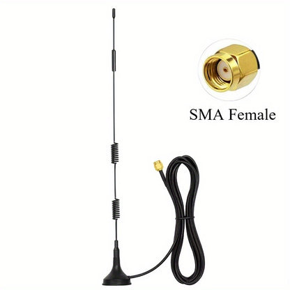 4G LTE GSM Antenna 15DBI High Gain 700-2700MHz Suction Cup Antenna SMA Female Connector Signal Booster Amplifier Antenna