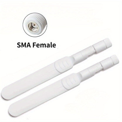 2pcs 8dBi Dual Band WIFI Antenna 2.4G 5G 5.8G SMA Male/Female Universal Antenna Amplifier WLAN Router Singal Booster
