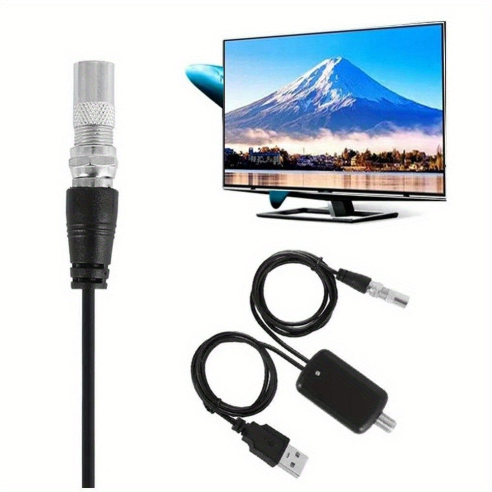 Signal Amplifier Digital HDTV Antenna Amplifier High Signal Gain 25DBI HDTV Antenna Signal Receiver TV antenna accessories