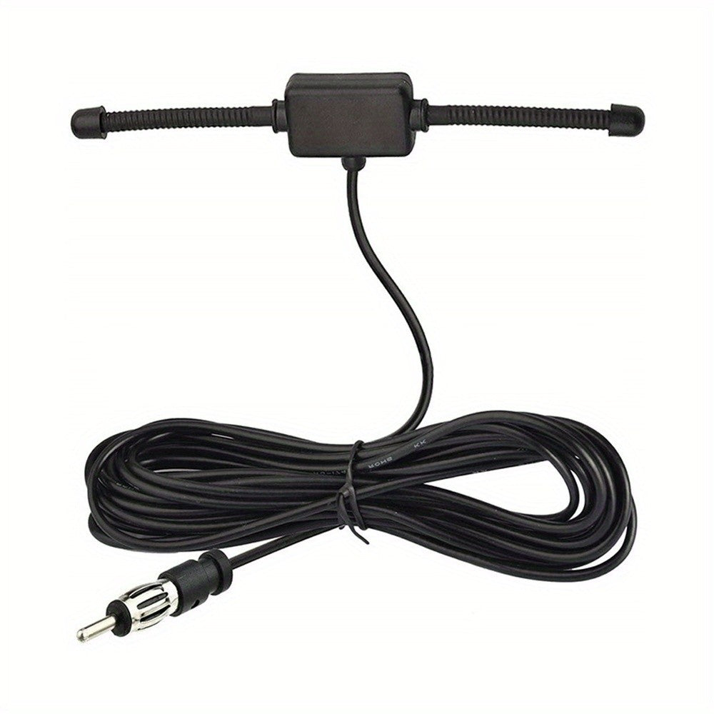 AM/FM Car Radio Antenna Signal Booster Amplifier Hidden Car Radio Stereo Antenna Universal Car Antenna