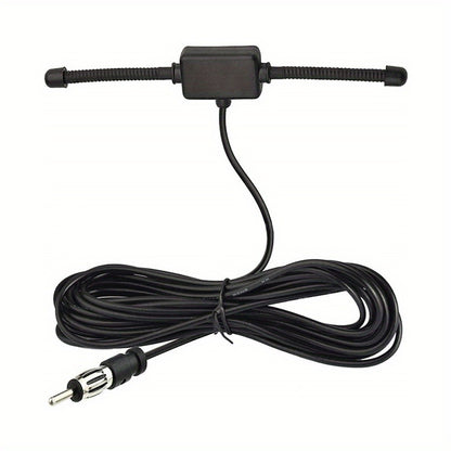 AM/FM Car Radio Antenna Signal Booster Amplifier Hidden Car Radio Stereo Antenna Universal Car Antenna
