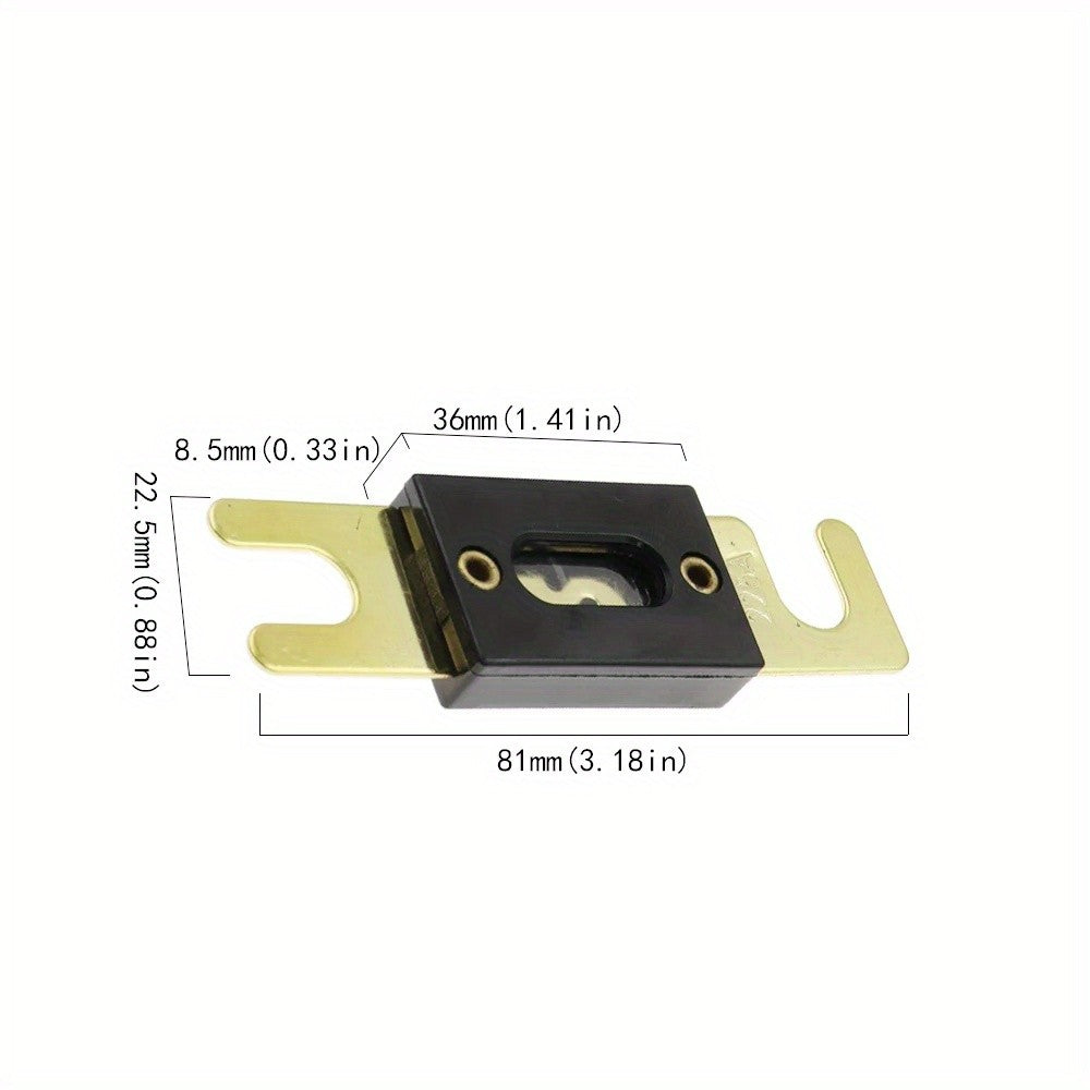 ANL Fuse Holder Bolt-on Fuse Automotive Fuse Holders Fusible Link with Fuse 80A 100A 200A 250A 300A Fuses AMP