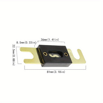 ANL Fuse Holder Bolt-on Fuse Automotive Fuse Holders Fusible Link with Fuse 80A 100A 200A 250A 300A Fuses AMP