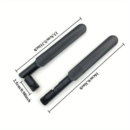 2pcs 8dBi Dual Band WIFI Antenna 2.4G 5G 5.8G SMA Male/Female Universal Antenna Amplifier WLAN Router Singal Booster