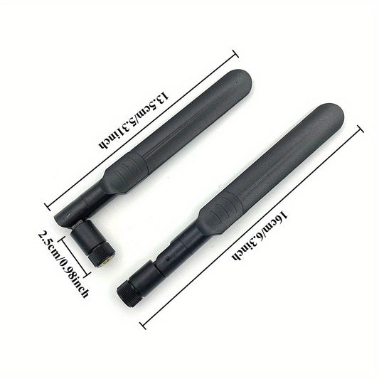 2pcs 8dBi Dual Band WIFI Antenna 2.4G 5G 5.8G SMA Male/Female Universal Antenna Amplifier WLAN Router Singal Booster