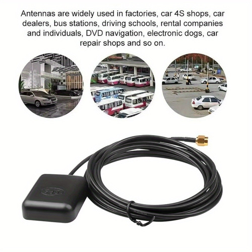 Car GPS Positioning Antenna Car navigation external antenna GPS Antenna 1575.42MHz SMA Male Connector Antenna