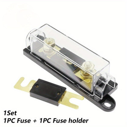 ANL Fuse Holder Bolt-on Fuse Automotive Fuse Holders Fusible Link with Fuse 80A 100A 200A 250A 300A Fuses AMP