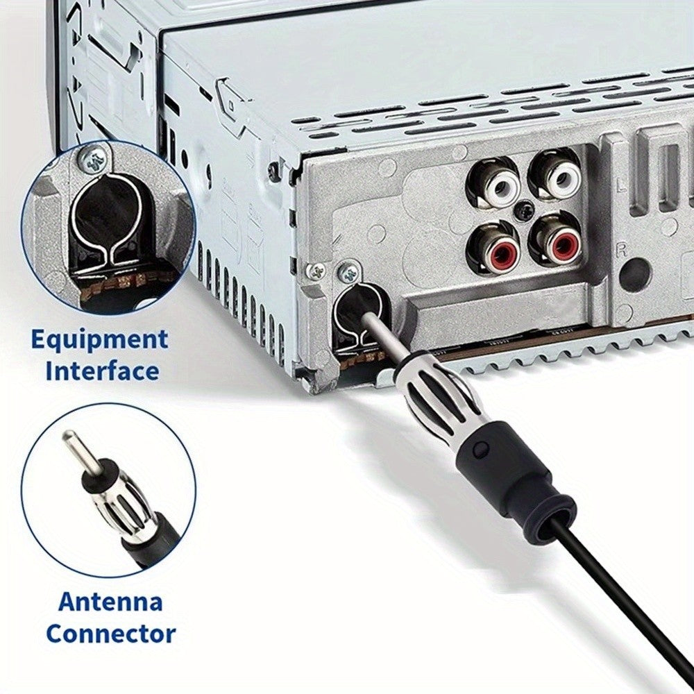 AM/FM Car Radio Antenna Signal Booster Amplifier Hidden Car Radio Stereo Antenna Universal Car Antenna
