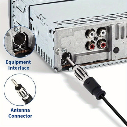 AM/FM Car Radio Antenna Signal Booster Amplifier Hidden Car Radio Stereo Antenna Universal Car Antenna