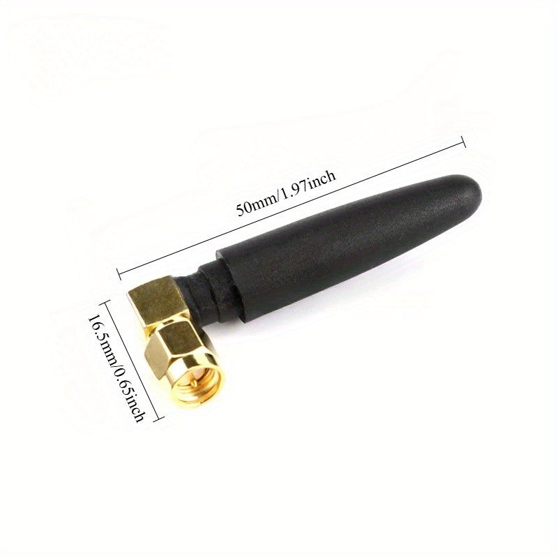 GSM Antenna 3dBi Gain 900-1800mhz omnidirectional Antenna SMA Male Right Angle connector Modem GPRS/GSM/DTU Antenna