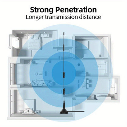 4G LTE GSM Antenna 15DBI High Gain 700-2700MHz Suction Cup Antenna SMA Female Connector Signal Booster Amplifier Antenna