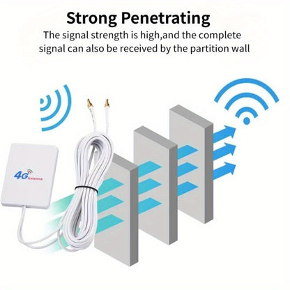 4G LTE Antenna SMA Male Connector 29DBI 4G LTE Router Antenna Indoor and outdoor signal booster mobile phone signal amplifier