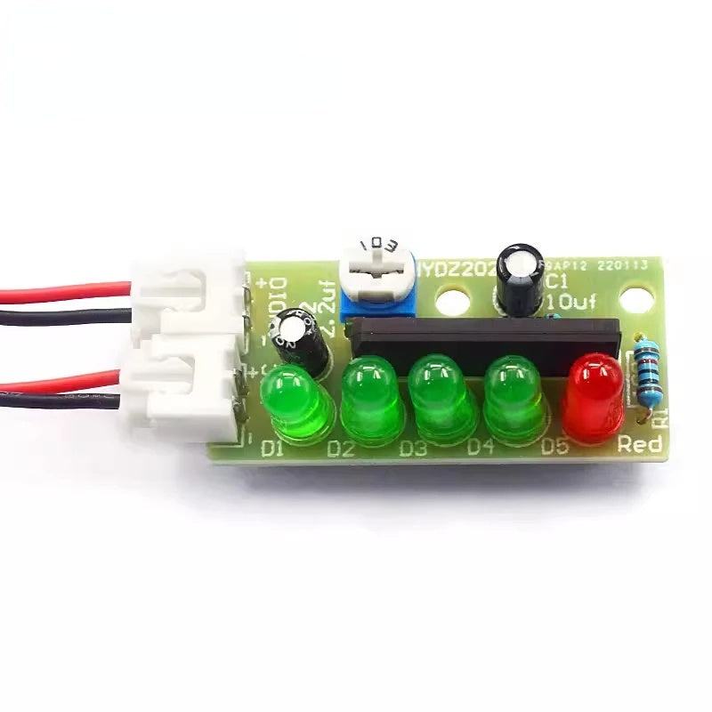 3.5-12V KA2284 Audio Level Indicator Module Suite Trousse Electronic Parts 5mm RED Green LED Level Indicating Board DIY Kits