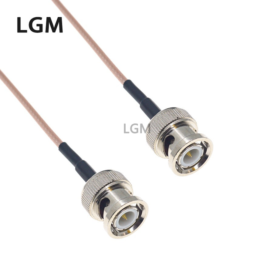 RG316 Wire BNC To BNC Connector Male Female Q9 Plug Jack Crimp Connector RG316 Cable Extension RF Brass Copper Coaxial WIFI Coax Jumper