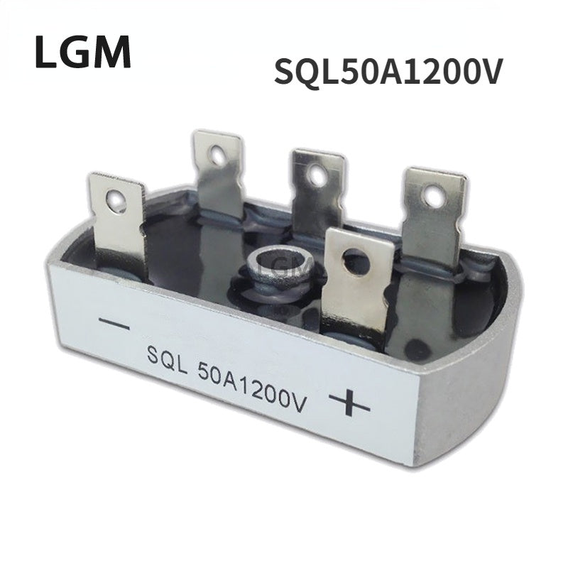 50A 1200V Aluminum Metal Case 3 Phase Diode Bridge Rectifier 50Amp SQL50A Module