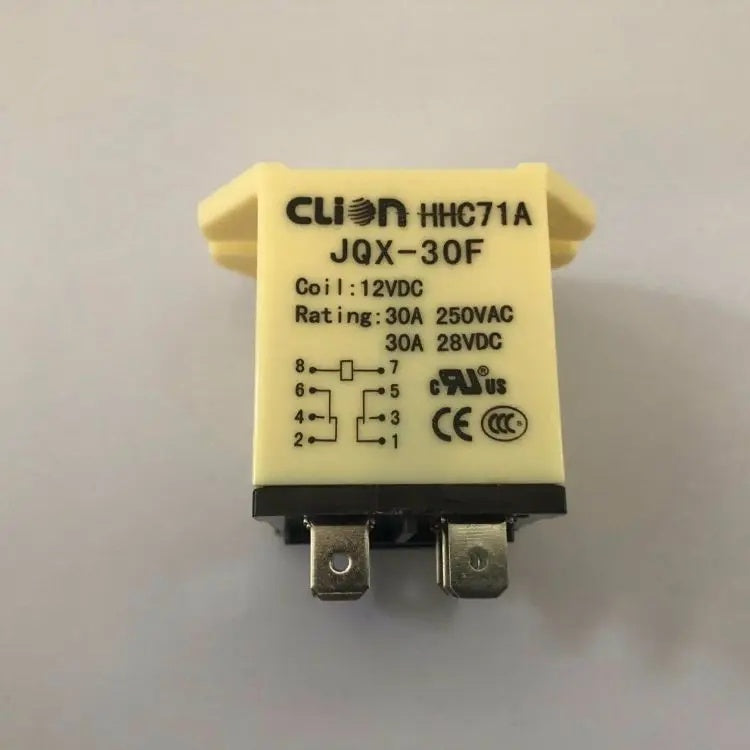 1Pc Original HHC71A HIGH POWER RELAY JQX-30F 12V 24V 220V 30A 8 Pin