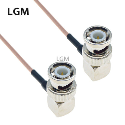 RG316 Wire BNC To BNC Connector Male Female Q9 Plug Jack Crimp Connector RG316 Cable Extension RF Brass Copper Coaxial WIFI Coax Jumper