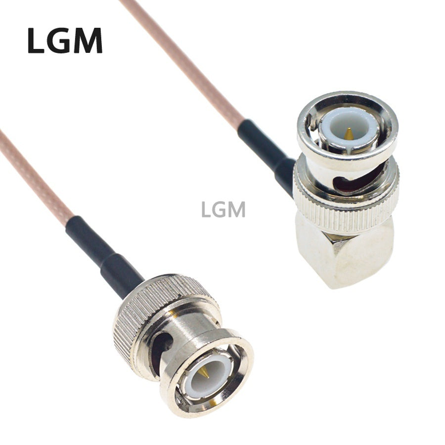 RG316 Wire BNC To BNC Connector Male Female Q9 Plug Jack Crimp Connector RG316 Cable Extension RF Brass Copper Coaxial WIFI Coax Jumper