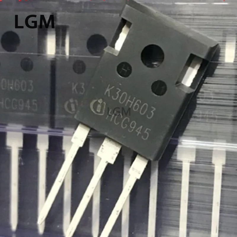 5/2/1Pcs Original K30H603 2pcs IKW30N60H3 TO-247 IKW30N60 TO247 30N60H3 600V 30A Field Effect Tube MOS IGBT Transistor NEW