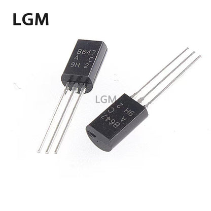 100/50Pcs 2SB647 2SD667 TO-92L B647 D667 Transistor Audio Matching Triode NEW