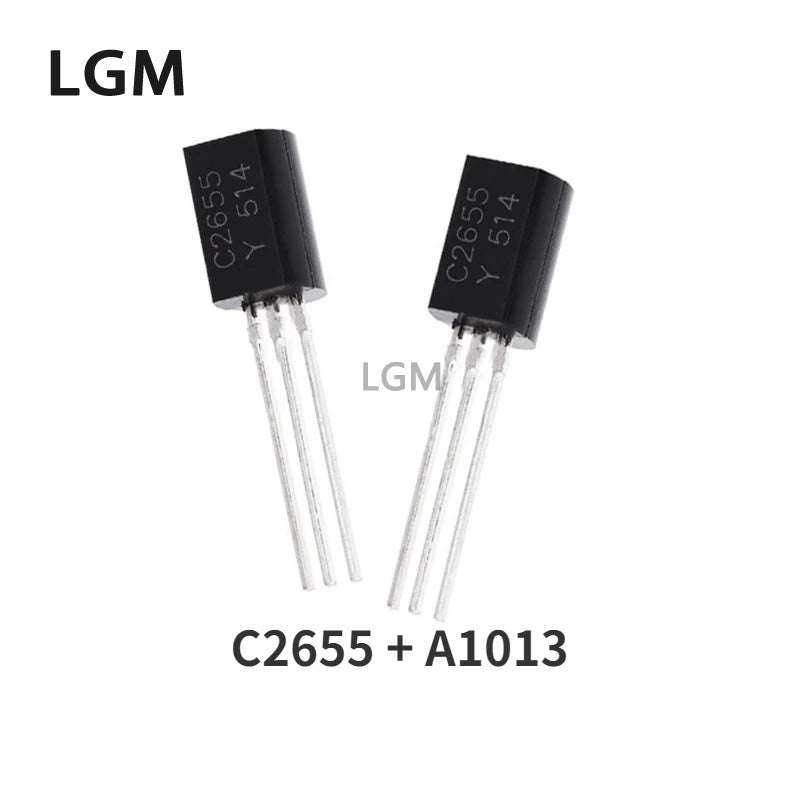 100/50Pcs Original 2SC2655 2SA1013 TO-92L C2655 A1013 TO92 Transistor NEW