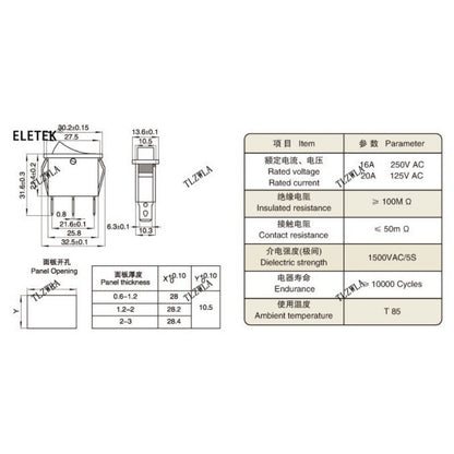 10Pcs RH115 120 125 130 135 140 145 150 Degree Thermal Fuse RH Temperature Fuse 2A 250V Fan Motor Thermal Fuse