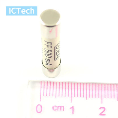 Original Ceramic Fuse Tube SIBA FF500mA 1000V 500mA 0.5A 6x32mm New