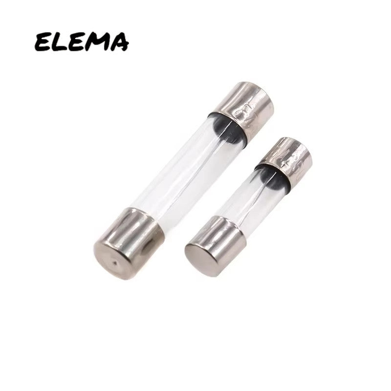10Pcs Fast Quick Blow Fuse 5*20mm 6*30mm Glass fuse tube 250V 0.1A-30A 0.2A/0.5A/1A/2A/3.15A/5A/6.3A/10A/15A