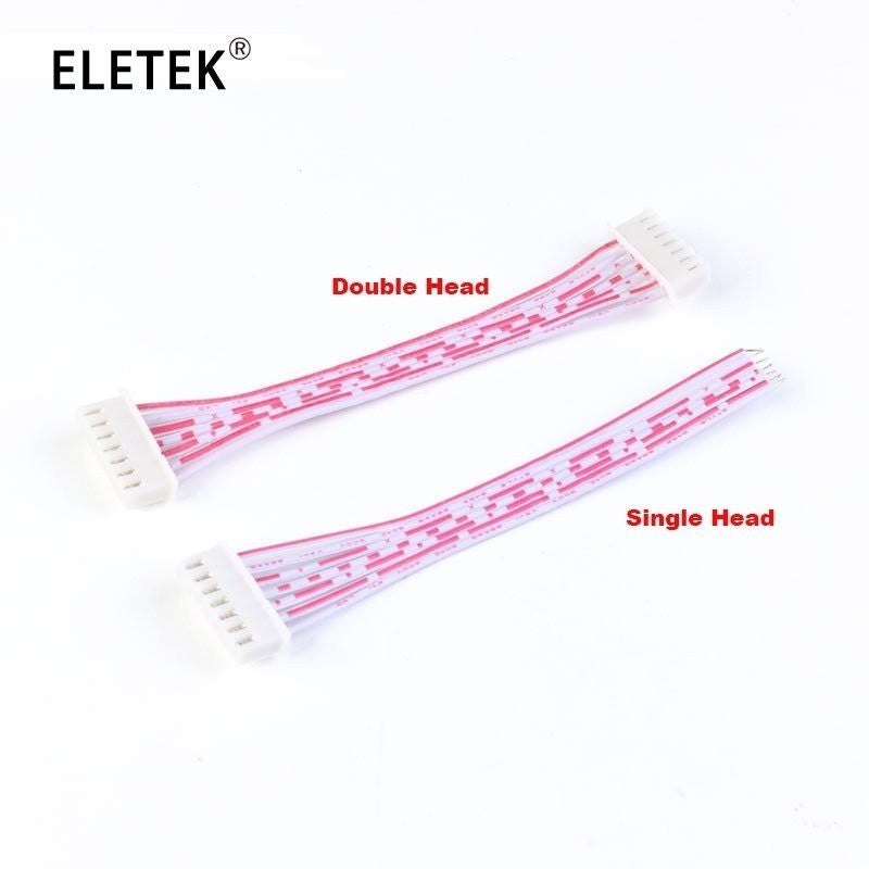 5Pcs XH2.54 10cm 20cm 2P 3P 4P 5P 6P 8P 10P 12P Single Double Head Crimp Electronic Flat Plug Wire Terminal Connector Cable
