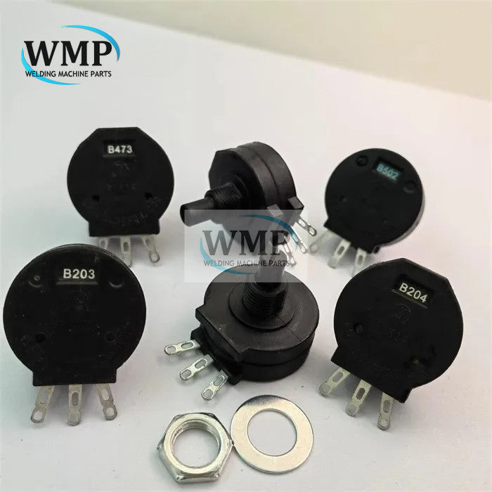 RVS28P Potentiometer for Welding Machine 3Pin RVS28 B102 B103 B223 B472 B474 B502 1K 5K 10K 100K 1M Original New