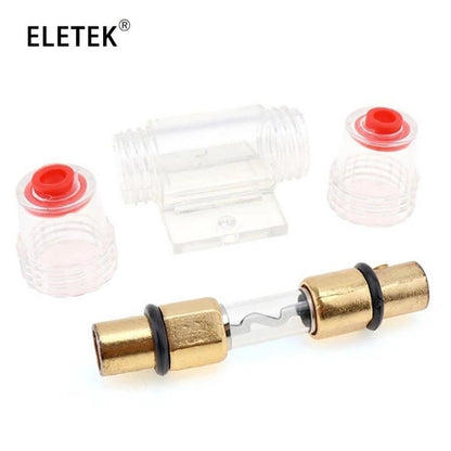 AGU 10*38MM Fuse & Holder Car Audio Refit Fuse Holder Car Stereo Audio Circuit Breaker Inline 30/40/50/60/80/100A