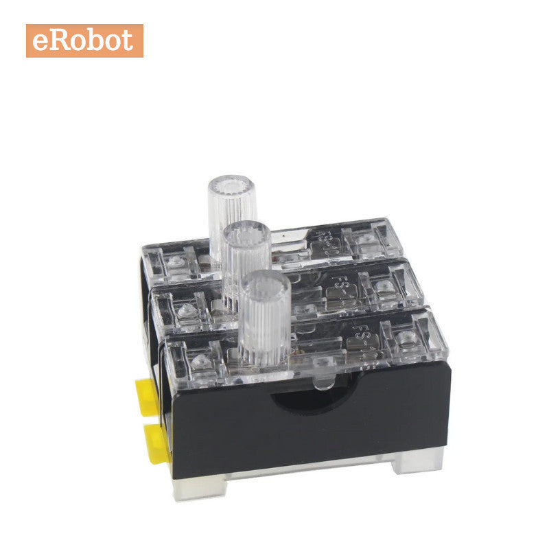 6X30mm 220V Glass Fuse Holder FS-101 FS-102 FS-103 Din Rail Mount Single Pole 10A Fuse Casing
