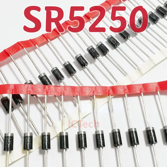 20Pcs Original SB5250 SR5250 5A 250V DO-201AD Diode New