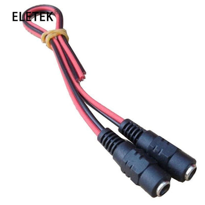 10pcs/Lot Male Female DC Power Connector 5V 12V 5.5x2.1mm Wire Cable Plug Adapter for TV Camera 5050 2835 LED Strip Tape Lights