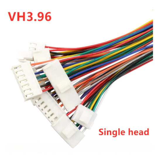 JST VH3.96 VH 3.96mm Female Housing Plug Connector Wire Cable 2 3 4 5 6 10Pin 20AWG Wire 10cm 20cm Length