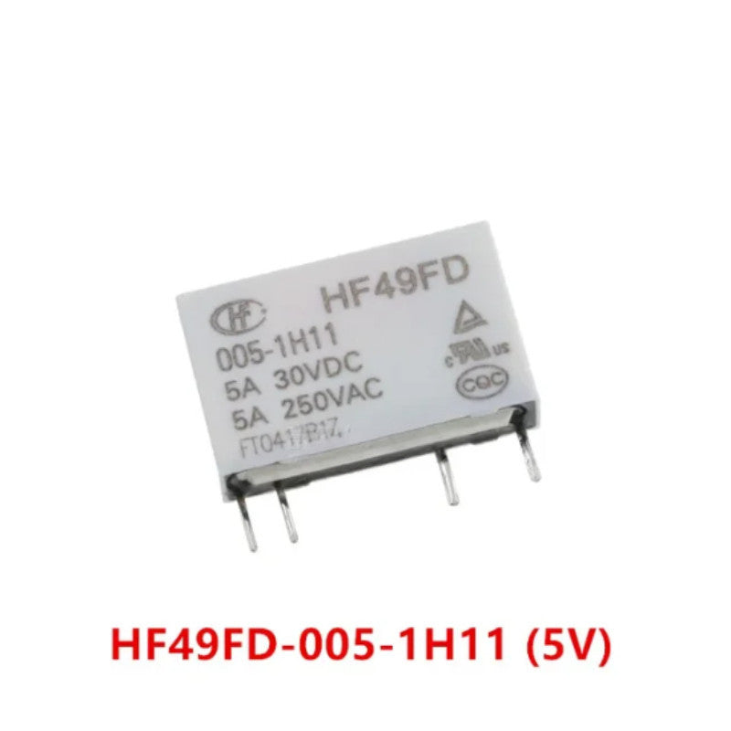 HF49FD Industrial Relay HF49FD- 005 012 024 -1H11 4PIN 5V 12V 24V Miniature Power Relay