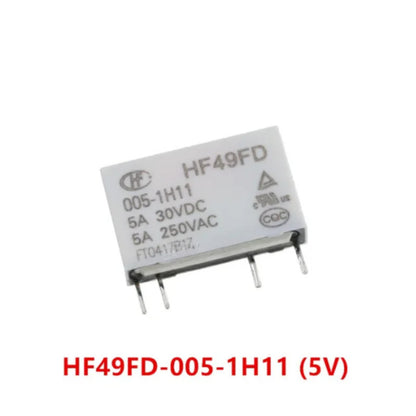 HF49FD Industrial Relay HF49FD- 005 012 024 -1H11 4PIN 5V 12V 24V Miniature Power Relay