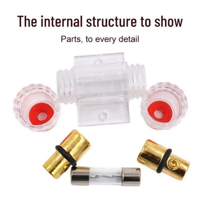 AGU 10*38MM Fuse & Holder Car Audio Refit Fuse Holder Car Stereo Audio Circuit Breaker Inline 30/40/50/60/80/100A