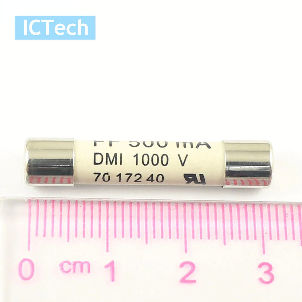 Original Ceramic Fuse Tube SIBA FF500mA 1000V 500mA 0.5A 6x32mm New