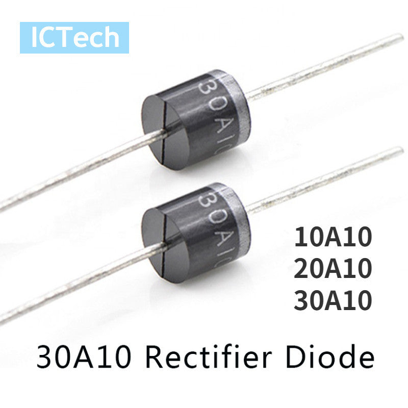 20/10/5Pcs Original 10A10 20A10 30A10 Rectifier Diode 10A 20A 30A 1000V 2000V R-6