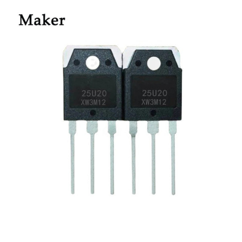 25U20 TO-3P 25A200V Fast Recovery Diode Inverter Welding Machine Rectifier Brand New and Original