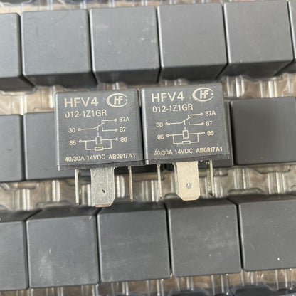 Original HFV Automotive Relay HFV4 HFV7 HFV15 HFV16 12/24V H1TY H1TJ Z1TJ 1Z1GR 1Z4G 1Z1G HTM HSTM 40A 70A New