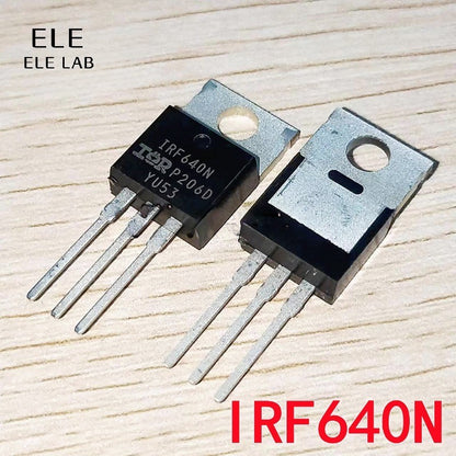 Original IRF540N IRF640N IRF740N IRF840N PBF TO-220 MOSFETs – N-Channel Power Switching Transistors